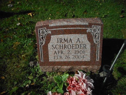 Irma A Schroeder 