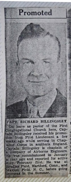 Rev Richard Billingsley 