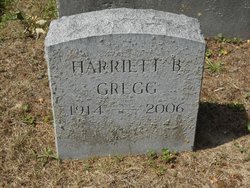 Harriett Elizabeth <I>Baltz</I> Gregg 