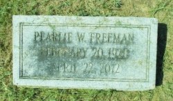 Pearlie <I>Wheat</I> Freeman 
