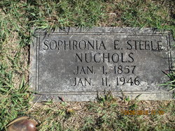 Sophronia E. Nuchols 