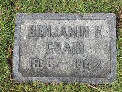 Benjamin F Crain 