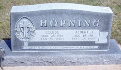 Louise <I>Schoendaller</I> Horning 
