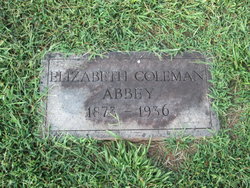 Elizabeth Ann <I>Coleman</I> Abbey 