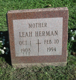 Leah <I>Harbach</I> Herman 