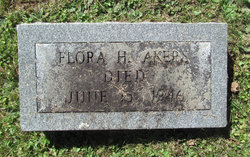 Flora Belle <I>Bailey</I> Akers 