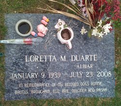 Loretta <I>Duarte</I> Albiar 
