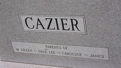 Edna Mildred <I>Spencer</I> Cazier 