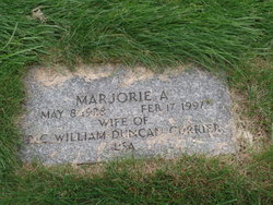 Marjorie A <I>Nelson</I> Currier 