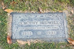 Dorothy Edna <I>Shelton</I> Bridwell 