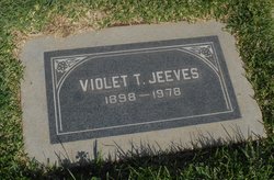 Violet Theodora <I>Moody</I> Jeeves 