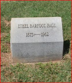 Ethel <I>Barfoot</I> Page 