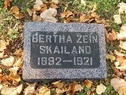Bertha Emma <I>Zein</I> Skailand 