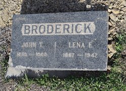 Lena Elizabeth <I>Lenoir</I> Broderick 