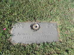 Agnes Faye Hager 