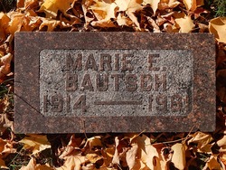 Marie Ellen <I>Butterfield</I> Bautsch 