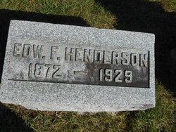 Edward Fillmore Henderson 
