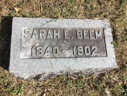 Sarah Ellen <I>Coleman</I> Beem 