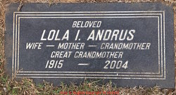 Lola Ida <I>Cole</I> Andrus 