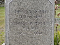 Harriet Newell <I>Rogers</I> Starr 