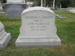 Marion Glover <I>Smith</I> Smaltz 