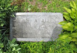 Jean A <I>Hill</I> Allen 