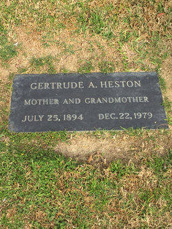 Gertrude <I>Anthony</I> Heston 