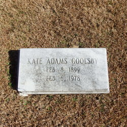 Ector Kate <I>Adams</I> Goolsby 
