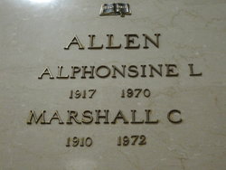 Alphonsine Louisa <I>LaMar</I> Allen 