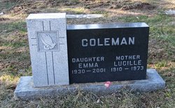 Emma Lou <I>Coleman</I> Allen 