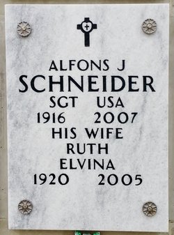 Alfons J Schneider 
