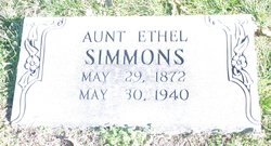Ethel <I>Abney</I> Simmons 