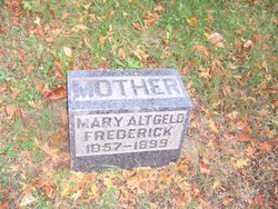 Mary <I>Altgeld</I> Frederick 