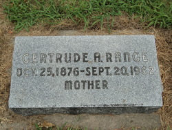 Gertrude Alice <I>Ziegler</I> Range 