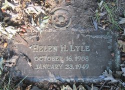 Helen <I>Hollidge</I> Lyle 