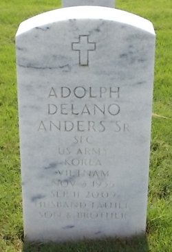 SFC Adolph Delano Anders Sr.