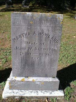 Martha Ann <I>Bartlett</I> Howland Brewster 