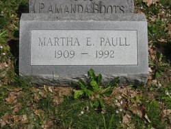 Martha E <I>Bigger</I> Paull 