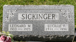 Lucille Frances <I>Grosswiler</I> Sickinger 