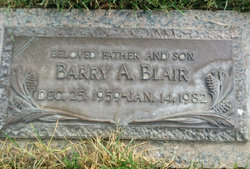 Barry Albert Blair 