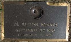 Mary Alison Frantz 