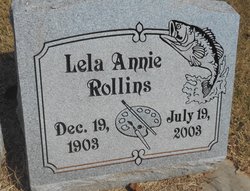 Lela Annie <I>Swindle</I> Rollins 
