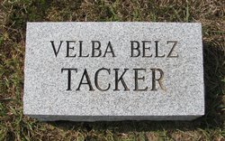 Velba D. <I>Tacker</I> Belz 