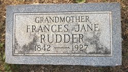 Francis Jane <I>Tyler</I> Rudder 