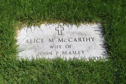 Alice Mary <I>McCarthy</I> Beasley 