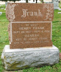 Hannah <I>Bebensee</I> Frank 