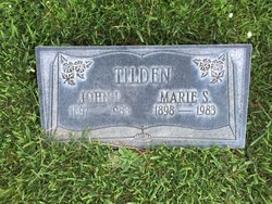 Marie S <I>Arnold</I> Tilden 