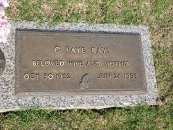 Ollie Faye Bays 