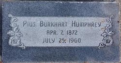 Pius Burkhart Humphrey 