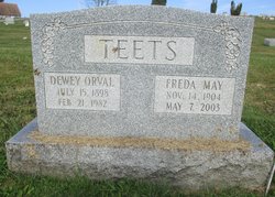 Dewey Orval Teets 